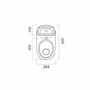 Унитаз-компакт Sanita Luxe BSTSLCC04020522 Унитаз-компакт Sanita Luxe BSTSLCC04020522