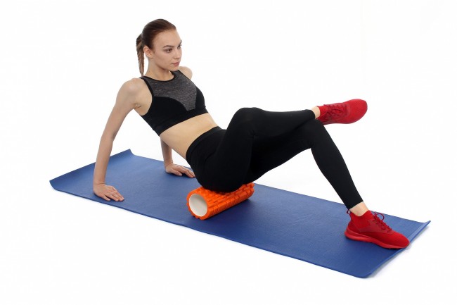 Валик для фитнеса Bradex ТУБА SF0335 серый Валик для фитнеса Bradex ТУБА SF0335 серый