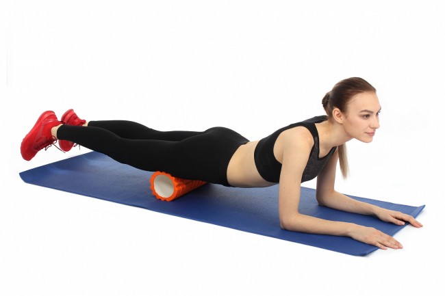 Валик для фитнеса Bradex ТУБА SF0335 серый Валик для фитнеса Bradex ТУБА SF0335 серый