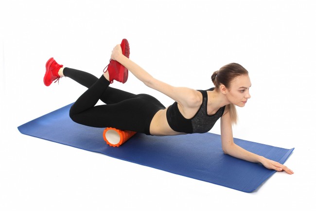 Валик для фитнеса Bradex ТУБА SF0335 серый Валик для фитнеса Bradex ТУБА SF0335 серый