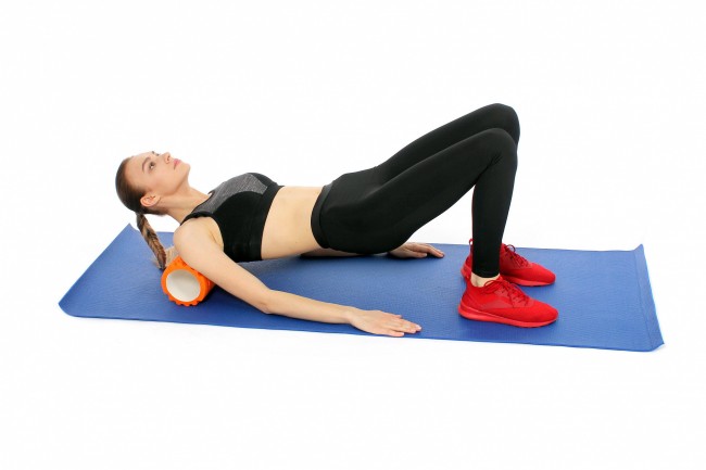 Валик для фитнеса Bradex ТУБА SF0335 серый Валик для фитнеса Bradex ТУБА SF0335 серый