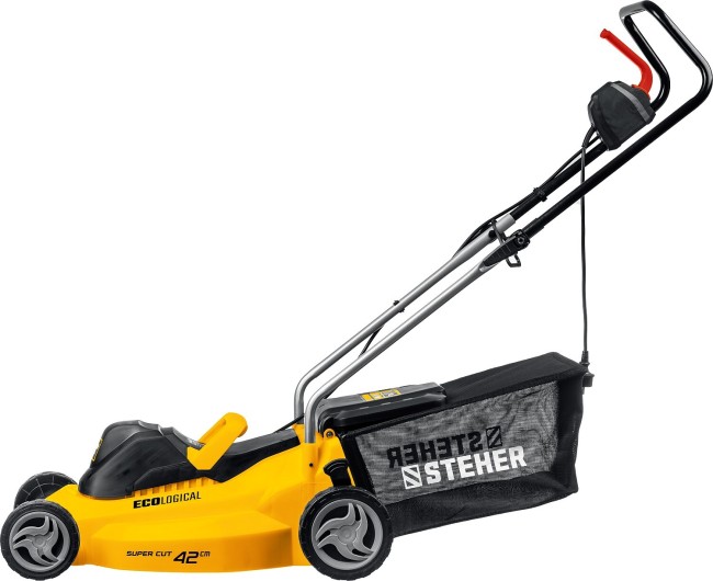Газонокосилка сетевая STEHER LMC-42-2000 Газонокосилка сетевая STEHER LMC-42-2000