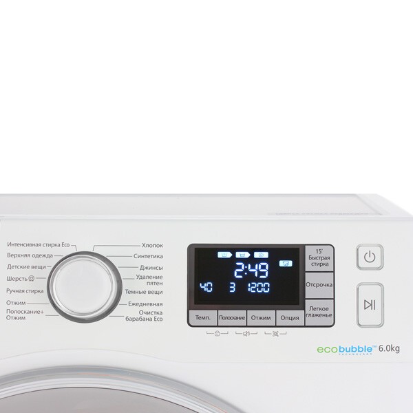 Стиральная машина Samsung WF60F4E4W2W Стиральная машина Samsung WF60F4E4W2W