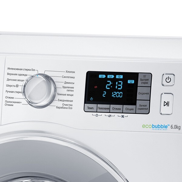 Стиральная машина Samsung WF60F4E4W2W Стиральная машина Samsung WF60F4E4W2W