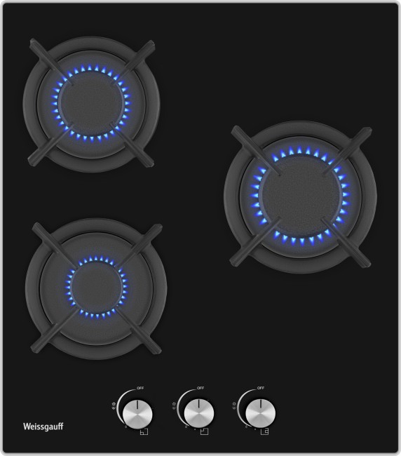 Встраиваемая газовая варочная панель Weissgauff HG 430 BGH