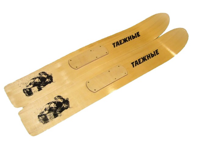 Лыжи Маяк Таежные деревянные 150*23,5