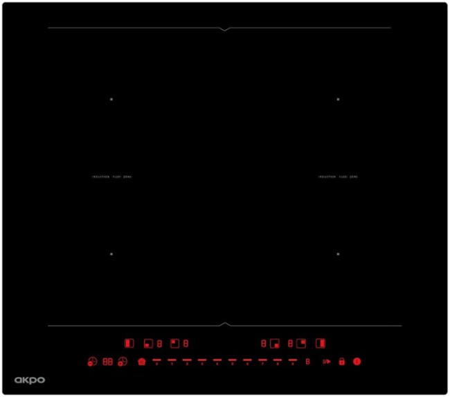 Встраиваемая индукционная варочная панель Akpo PIA 6094123FZ 2 BL