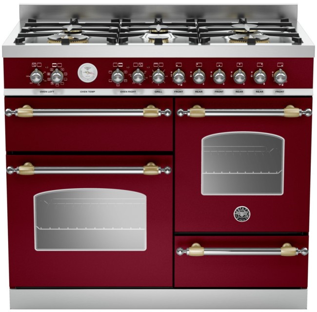 Комбинированная плита Bertazzoni HER100 6 MFE T VIT Комбинированная плита Bertazzoni HER100 6 MFE T VIT