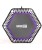 Батут BaseFit TR-401 101 см фиолетовый