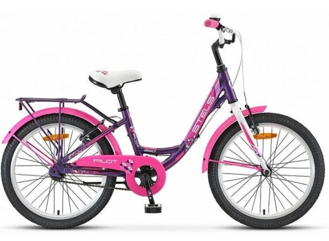 Велосипед Stels Pilot-250 Lady 20 V020 Пурпурный 12 (LU095664/LU088407) 2021 Велосипед Stels Pilot-250 Lady 20 V020 Пурпурный 12 (LU095664/LU088407) 2021