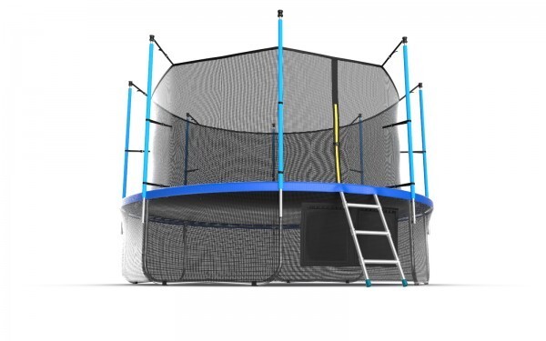 Батут Evo Jump Internal 12ft Blue Lowernet + сетка