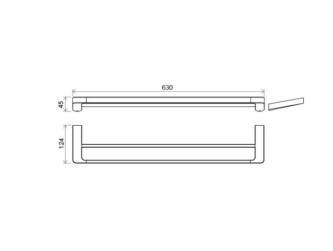 Полотенцедержатель Ravak TD 320.00 (X07P326)