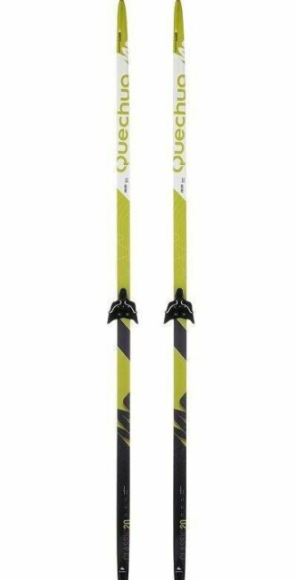 Лыжный комплект Quechua 75 мм 170 Classic 20 Step Green