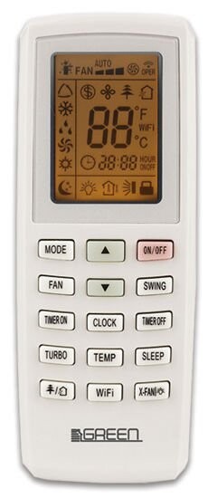 Сплит-система Green GRI/GRO-18IGK2