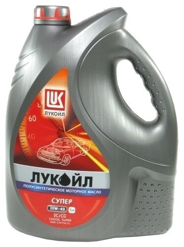Масло полусинтетическое Лукойл Супер 10W-40 SG/CD 5 л Масло полусинтетическое Лукойл Супер 10W-40 SG/CD 5 л