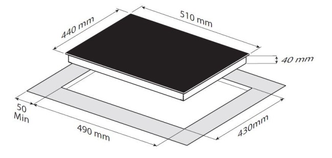 Встраиваемая электрическая варочная панель Zigmund & Shtain CNS 302.45 BX