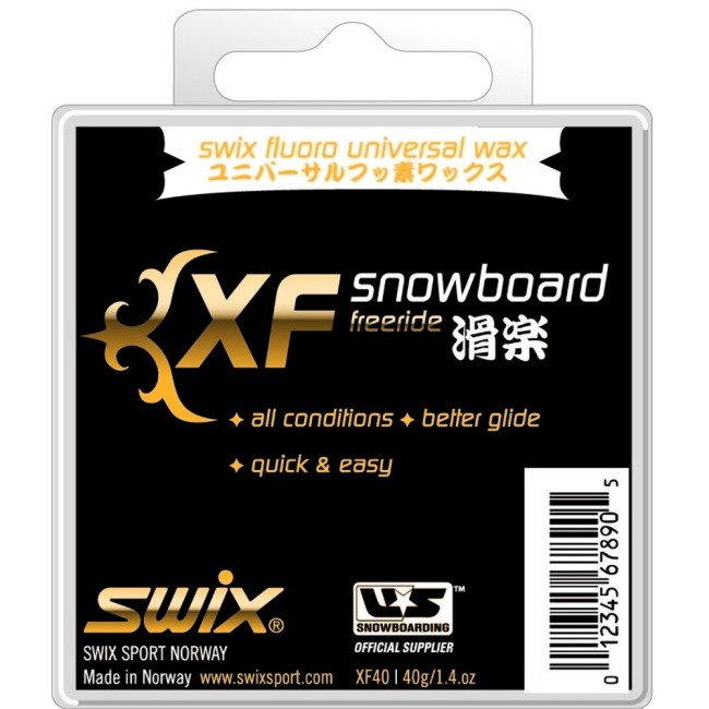 Мазь для сноуборда Swix XF40