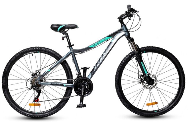 Велосипед Horst Welle 27.5 серый/бирюза 18" Велосипед Horst Welle 27.5 серый/бирюза 18"