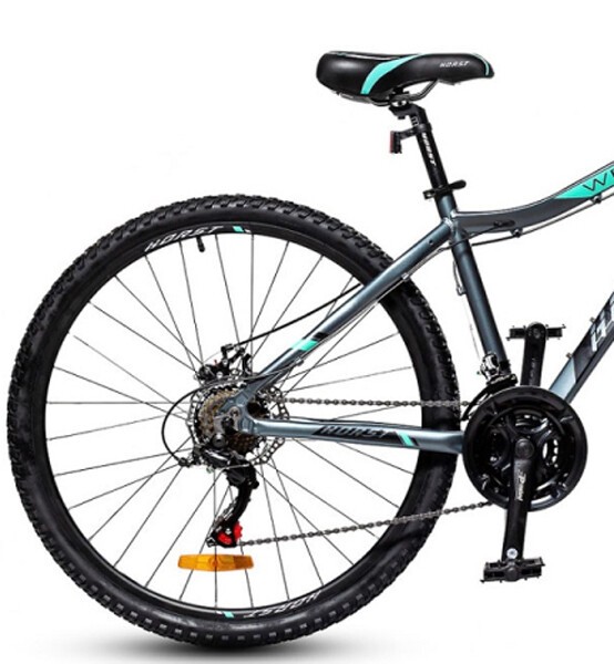 Велосипед Horst Welle 27.5 серый/бирюза 18" Велосипед Horst Welle 27.5 серый/бирюза 18"