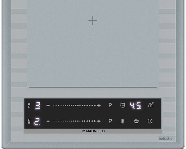 Встраиваемая индукционная варочная панель Maunfeld CVI292S2FMBL Lux