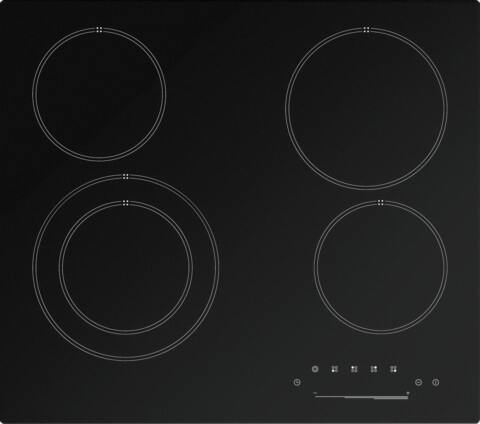 Встраиваемая электрическая варочная панель Kuche CSH 641 B черный