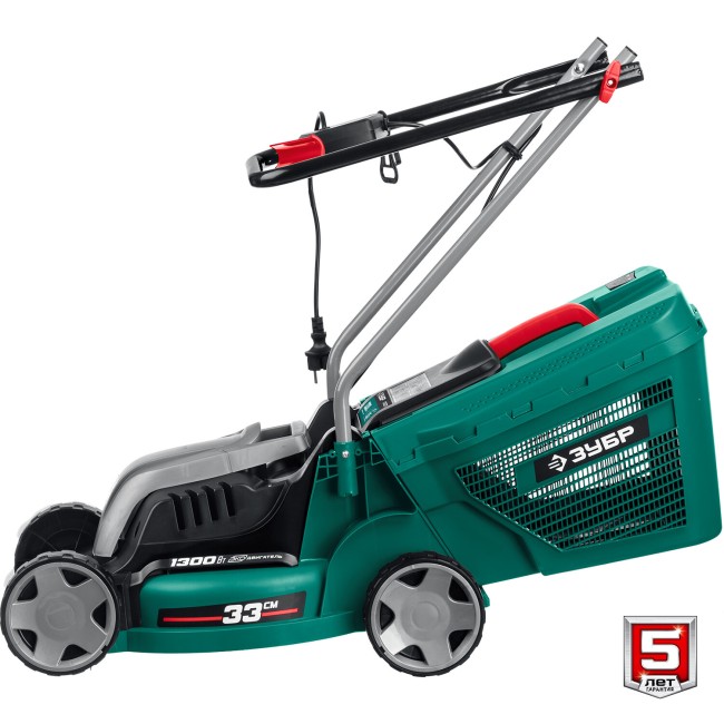 Газонокосилка сетевая Зубр ГС-33-1310 Газонокосилка сетевая Зубр ГС-33-1310