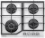 Встраиваемая газовая варочная панель Ricci HBG4605W