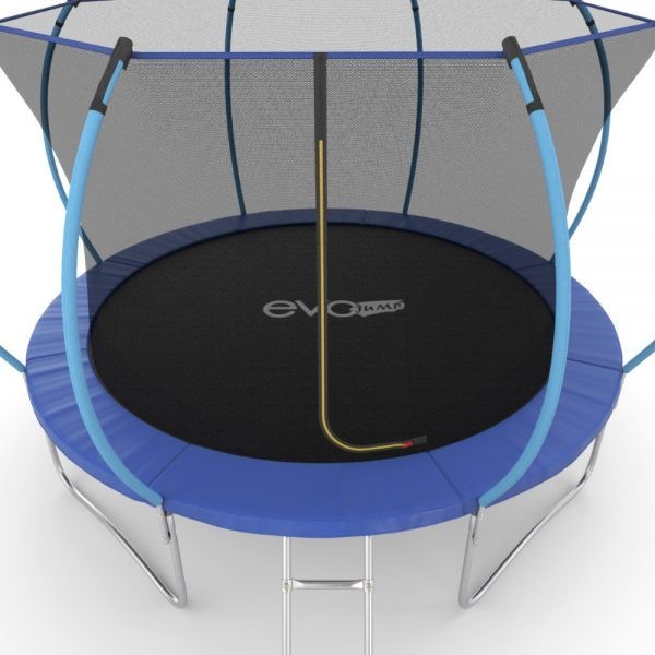 Батут Evo Jump Internal 12ft Blue с внутренней сеткой и лестницей Батут Evo Jump Internal 12ft Blue с внутренней сеткой и лестницей