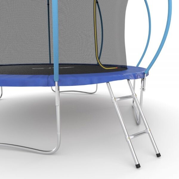 Батут Evo Jump Internal 12ft Blue с внутренней сеткой и лестницей Батут Evo Jump Internal 12ft Blue с внутренней сеткой и лестницей