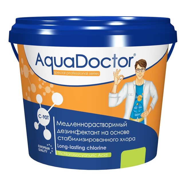 Медленнорастворимый хлор Aquadoctor AQ2489 Медленнорастворимый хлор Aquadoctor AQ2489