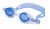 Очки для плавания Atemi N7603 детские синий Очки для плавания Atemi N7603 детские синий