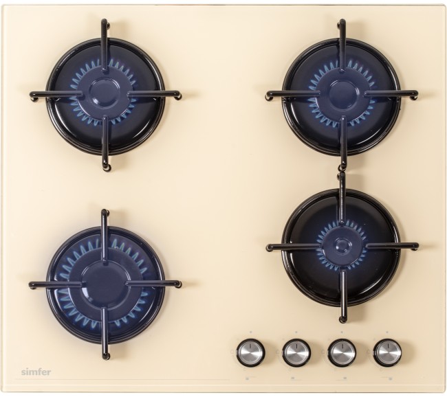Встраиваемая газовая варочная панель Simfer H60N40J570