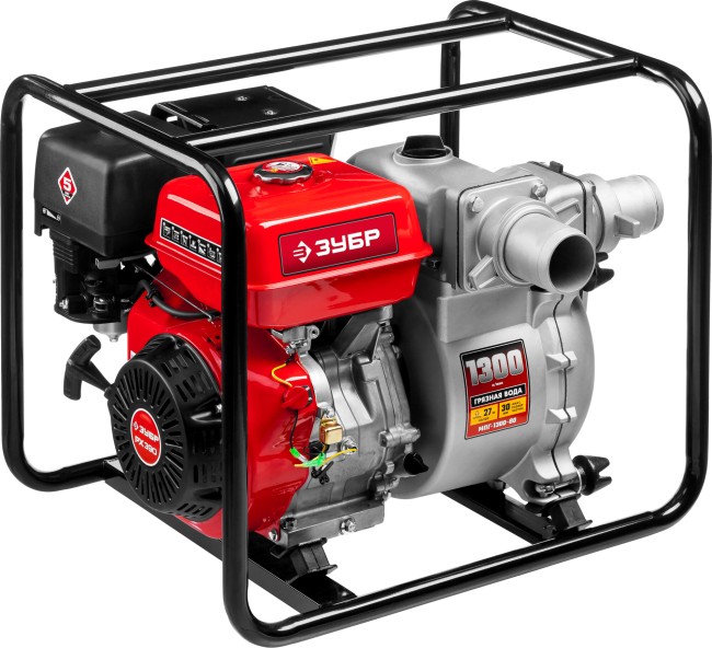 Мотопомпа Зубр МПГ-1300-80 Мотопомпа Зубр МПГ-1300-80