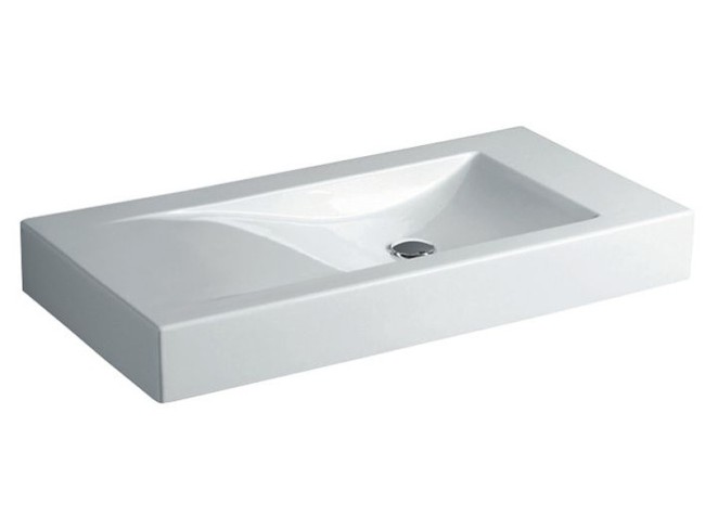 Раковина накладная/подвесная Simas FROZEN без отверстий (FZ12bia) белый