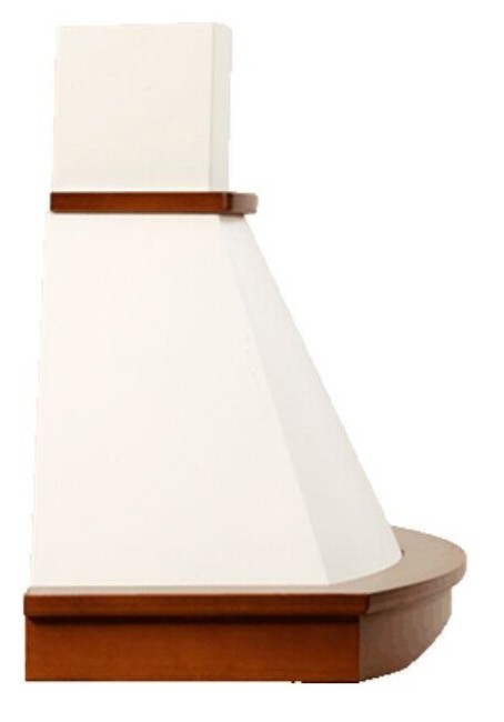 Каминная вытяжка Elikor Ротонда 60П-650-П3Л золотой антик/ дуб кор