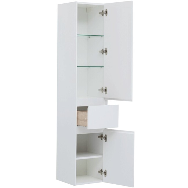 Пенал Aquanet Бруклин 35 цв.белый глянец (203966) Пенал Aquanet Бруклин 35 цв.белый глянец (203966)