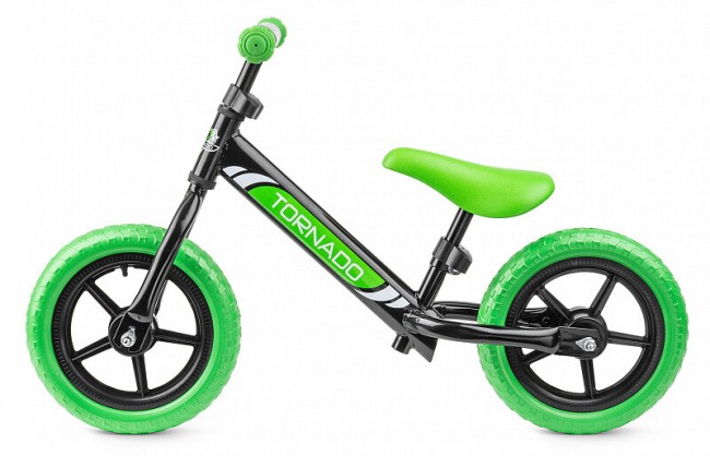 Беговел Small Rider Tornado черный/зеленый Беговел Small Rider Tornado черный/зеленый