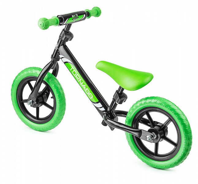 Беговел Small Rider Tornado черный/зеленый Беговел Small Rider Tornado черный/зеленый