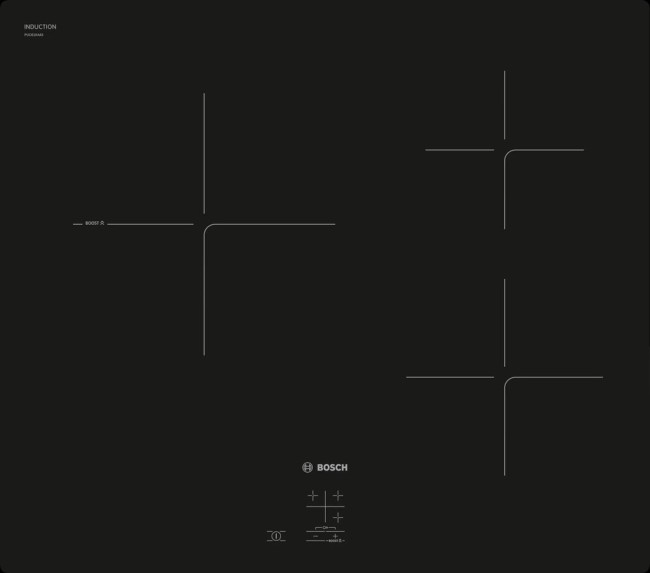 Встраиваемая индукционная варочная панель Bosch PUC61KAA5E