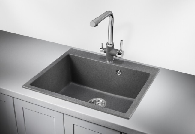 Кухонная мойка Kuppersberg Modena 60 NL 1B dark rock Кухонная мойка Kuppersberg Modena 60 NL 1B dark rock