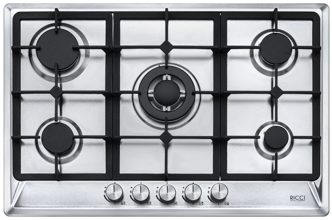 Встраиваемая газовая варочная панель Ricci HBS5706 Встраиваемая газовая варочная панель Ricci HBS5706