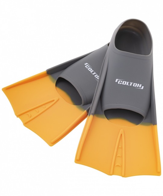 Ласты Colton CF-01 серый/оранжевый 36-38