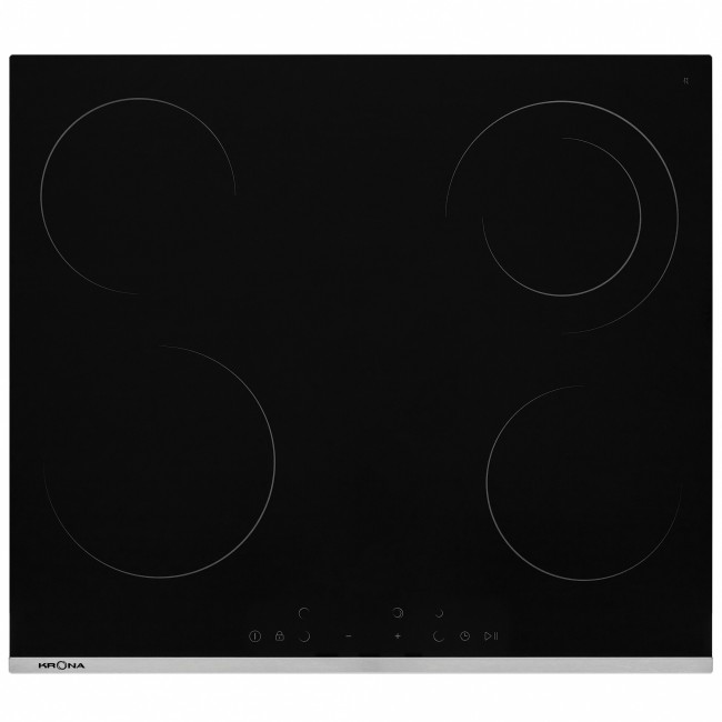 Встраиваемая электрическая варочная панель Kronasteel CELLO 60 BL/S