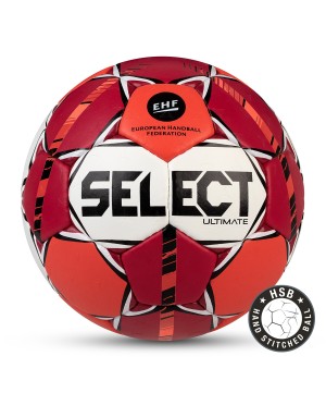 Гандбольный мяч Select Ultimate IHF-3 красный/оранжевый/белый/черный