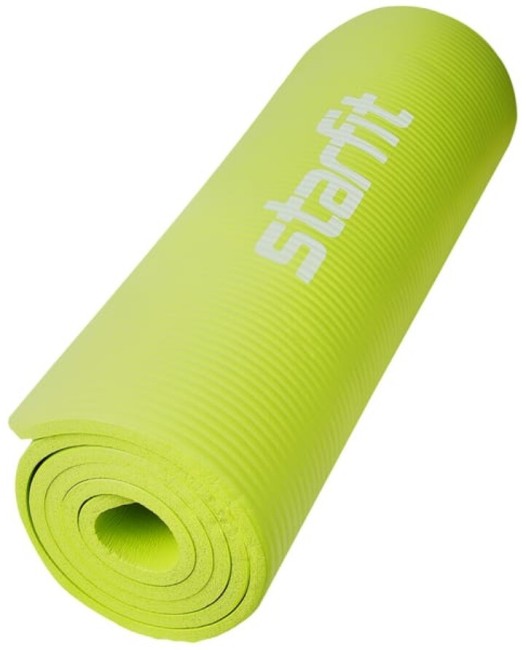 Коврик для йоги и фитнеса Starfit FM-301 NBR 1,0 см 183x61 см лаймовый Коврик для йоги и фитнеса Starfit FM-301 NBR 1,0 см 183x61 см лаймовый