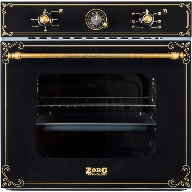 Встраиваемый электрический духовой шкаф ZorG BE6 RST black