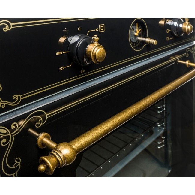 Встраиваемый электрический духовой шкаф ZorG BE6 RST black