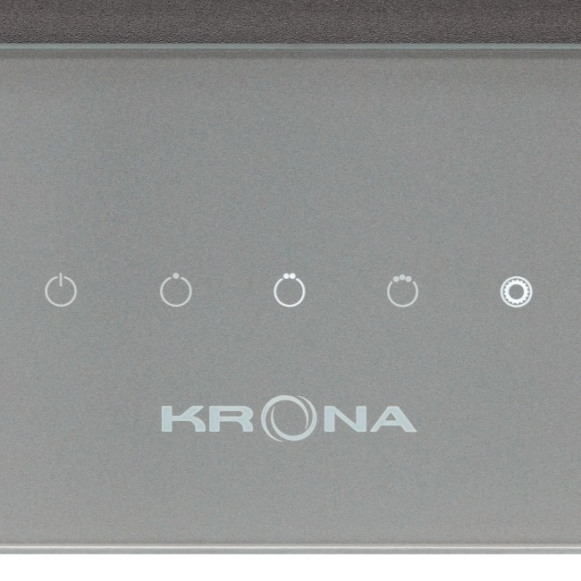 Каминная вытяжка Krona Mysterium 600 Glass GR S