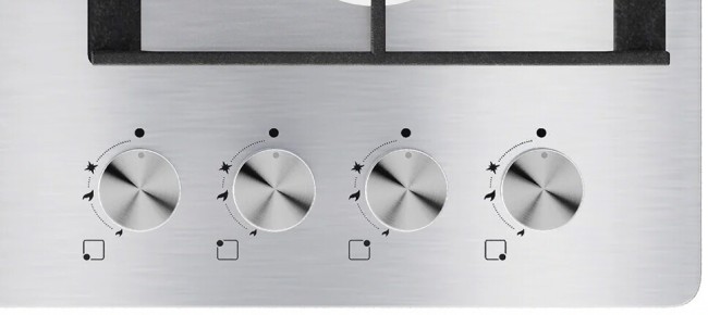 Встраиваемая газовая варочная панель Krona Hagel 60 IX W Встраиваемая газовая варочная панель Krona Hagel 60 IX W