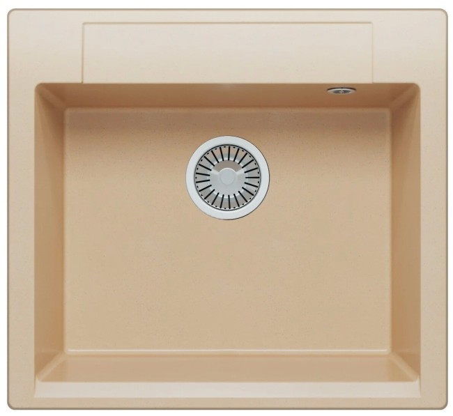 Кухонная мойка Polygran Argo-560 №27 бежевая Кухонная мойка Polygran Argo-560 №27 бежевая